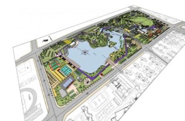 Modern Park Landscape Design in SketchUp-BIM WORLD
