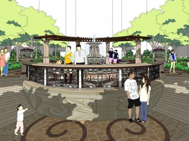SketchUp Landscape Models: Community, Residential, European, and Classical Styles