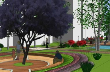 Modern Community Landscape Design in SketchUp-BIM WORLD