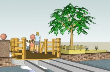 Modern Small Bridge Landscape Design in SketchUp-BIM WORLD
