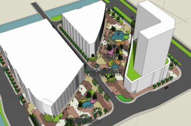 Modern Square Landscape Design in SketchUp-BIM WORLD