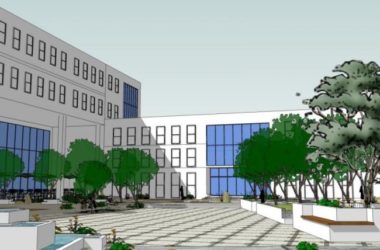 Modern Office Landscape Design | SketchUp Model Preview-BIM WORLD