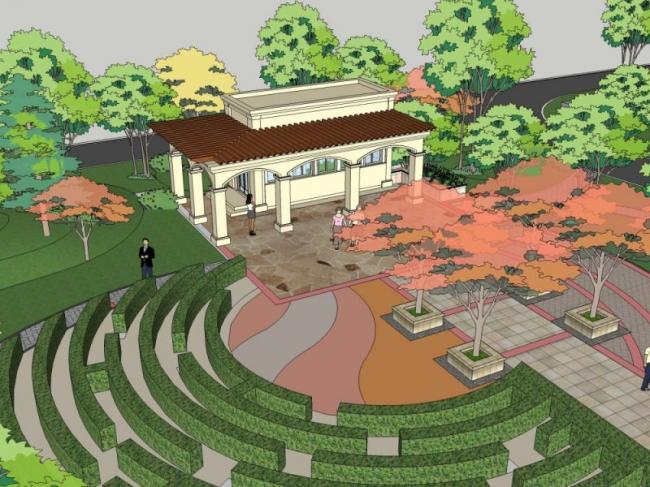 Modern Scenic Landscape Design Using SketchUp