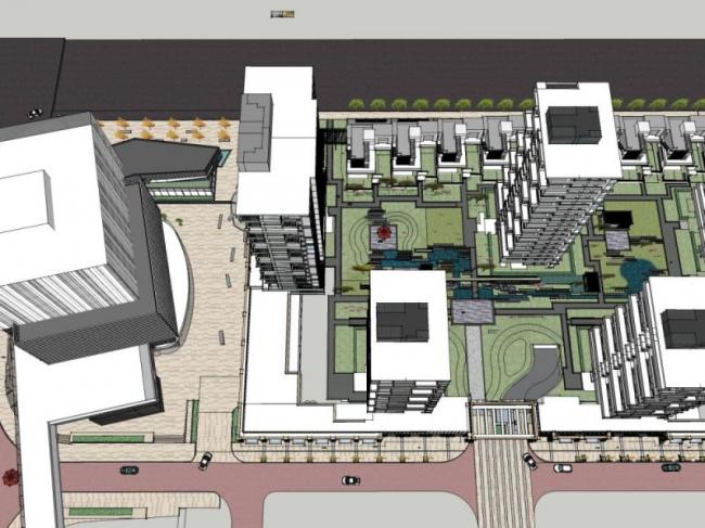 SketchUp Landscape Models: Community, Residential, and Modern Designs
