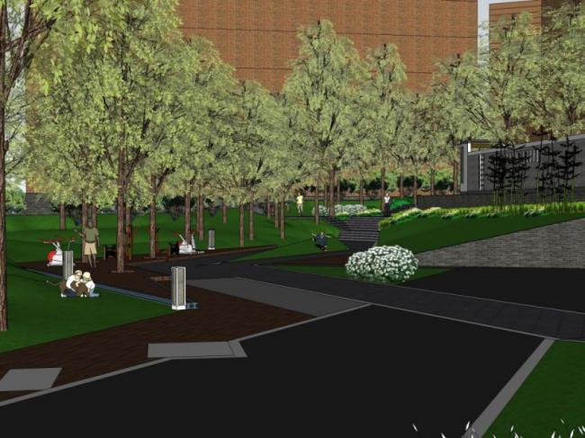 SketchUp Landscape Models: Community, Residential, and Modern Designs