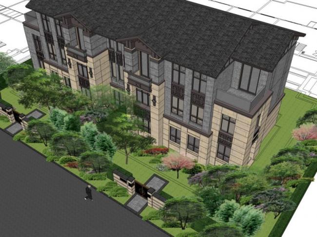 SketchUp Landscape Designs: Villa Gardens, Courtyards, and Traditional Chinese Style