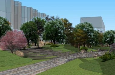 SketchUp Landscape Models: Community, Residential, and Modern Styles-BIM WORLD