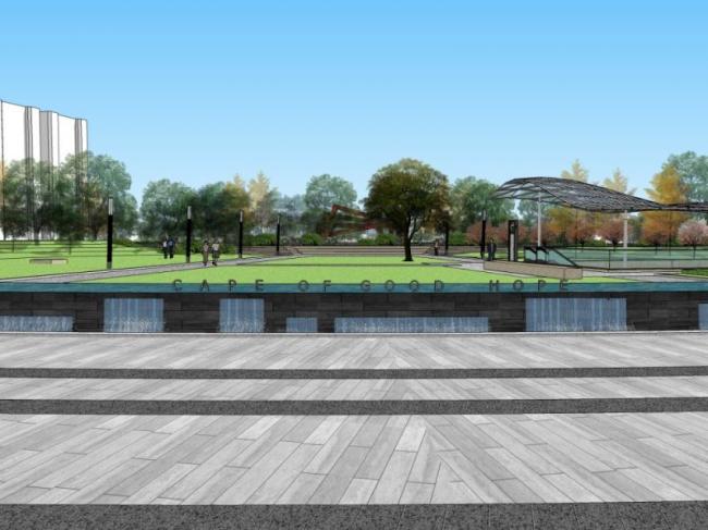 Modern Street Landscape Design Using SketchUp Models