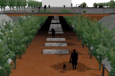 Modern Waterfront Landscape Design in SketchUp-BIM WORLD