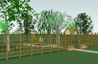 Modern Park Landscape Design with SketchUp Model-BIM WORLD