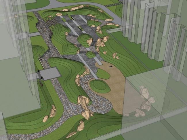 SketchUp Landscape Models: Community, Residential, and Modern Designs