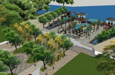 Classical Riverside Landscape Model in SketchUp-BIM WORLD