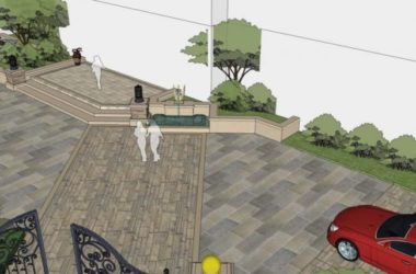 SketchUp Landscape Design: Classical Cultural Park and Garden Models-BIM WORLD