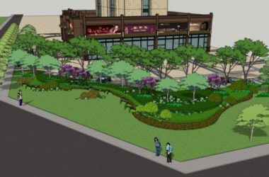 Modern Street Landscape Design Using SketchUp Modeling-BIM WORLD