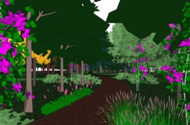 SketchUp Landscape Models: Community, Residential, and Modern Designs-BIM WORLD