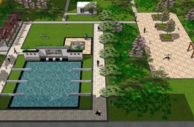 SketchUp Landscape Models: Community, Residential, and Chinese-Style Designs-BIM WORLD