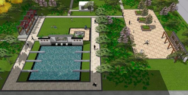 SketchUp Landscape Models: Community, Residential, and Chinese-Style Designs