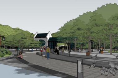 Modern Mine Landscape Design in SketchUp-BIM WORLD