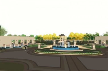 Classical Square Landscape Design in SketchUp-BIM WORLD