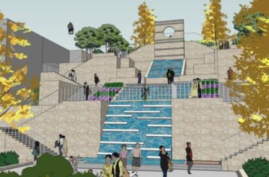 Modern Landscape Corridor Design in SketchUp-BIM WORLD