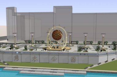 Modern Park Landscape Design | SketchUp 3D Model-BIM WORLD