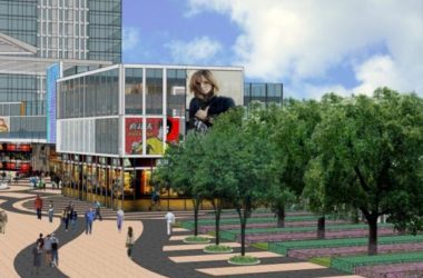 Modern Commercial Landscape Design with SketchUp Model-BIM WORLD