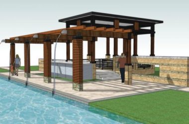 Modern Corridor Landscape Design in SketchUp-BIM WORLD