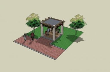 SketchUp Landscape Design: Pavilion in Classic Chinese Style-BIM WORLD
