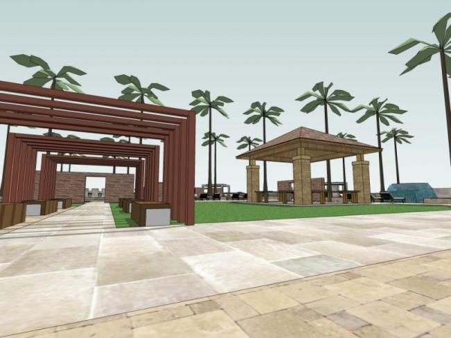 SketchUp Landscape Models: Community, Residential, European & Classical Styles