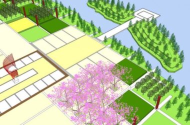 SketchUp Landscape Models: Riverside, Waterfront, and Modern Designs-BIM WORLD