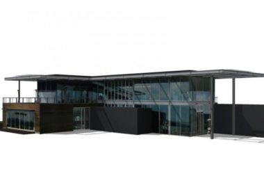 SketchUp Business Model: Modern Low-Level Clubhouse Design-BIM WORLD