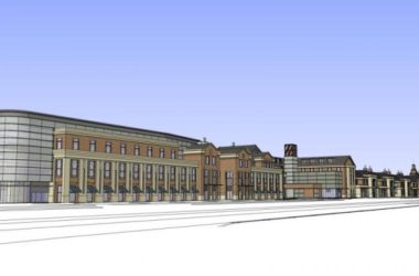 SketchUp Business Model: Designing a British-Style Multi-Story Commercial Street-BIM WORLD