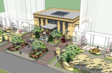 European-Style Residential Community Entrance Model in SketchUp-BIM WORLD