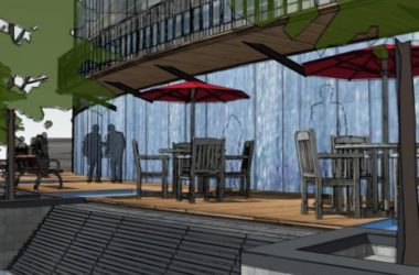 Modern Waterfront Landscape Design in SketchUp-BIM WORLD