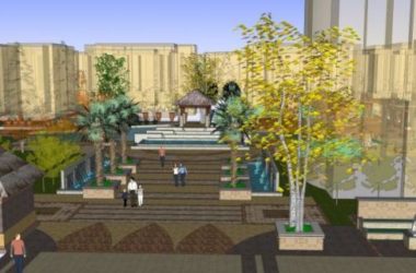 SketchUp Landscape Model: Classical Residential Garden Design-BIM WORLD
