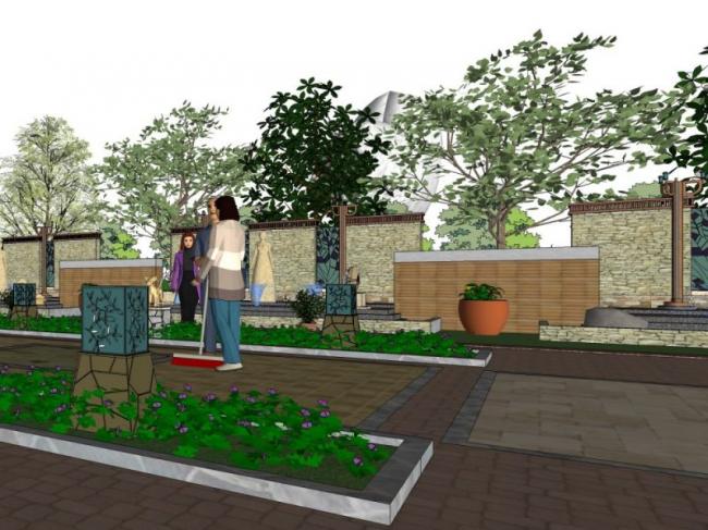 SketchUp Landscape Models: Community, Residential, and Classical Designs
