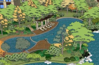 SketchUp Landscape Models: Community, Residential, and Classical Styles-BIM WORLD
