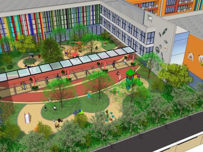 SketchUp Landscape Models for Campuses, Schools, Kindergartens, and Modern Designs