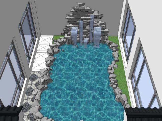 SketchUp Landscape Models: Villa, Courtyard, and Chinese-Style Designs