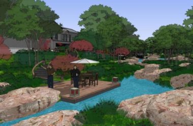 SketchUp Landscape Models: Community, Residential, and Modern Chinese Designs-BIM WORLD
