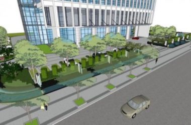 Modern Office Landscape Design in SketchUp-BIM WORLD