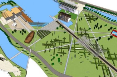Modern Park Landscape Design in SketchUp-BIM WORLD