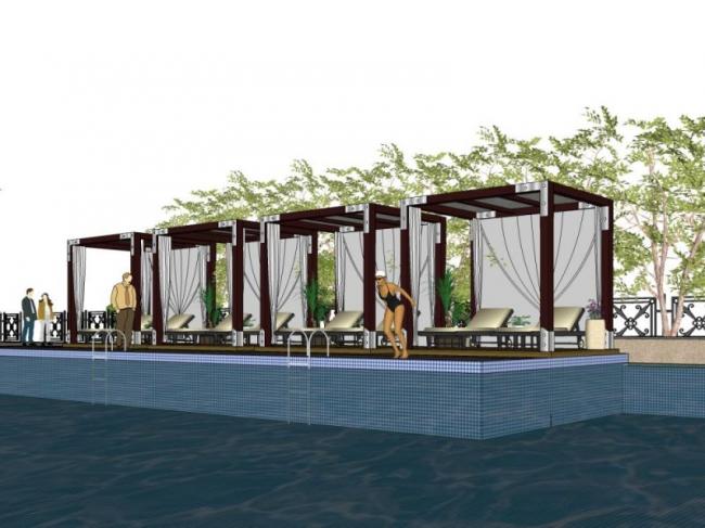 SketchUp Landscape Models: Waterfront, Leisure, and Modern Designs