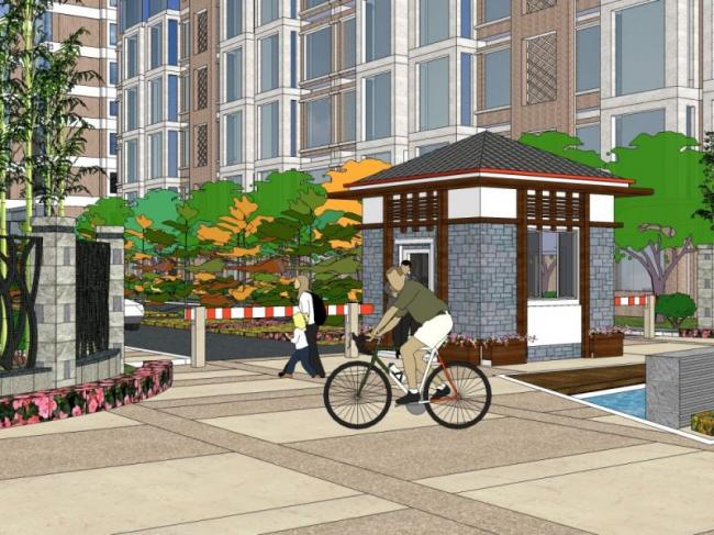 SketchUp Landscape Models: Community, Residential, and Modern Designs