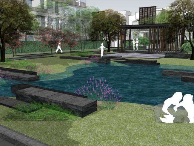 SketchUp Landscape Models: Community, Residential, and Modern Designs