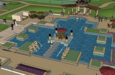 SketchUp Landscape Models: Community, Residential, and Classical Designs-BIM WORLD