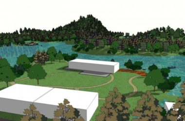 Modern Park Landscape Design in SketchUp-BIM WORLD