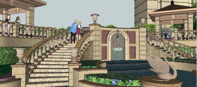 SketchUp Landscape Designs: Community, Residential, and Classical Styles