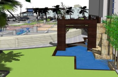 SketchUp Landscape Designs: Square Gardens, Parking Lots, and Modern Chinese Style-BIM WORLD