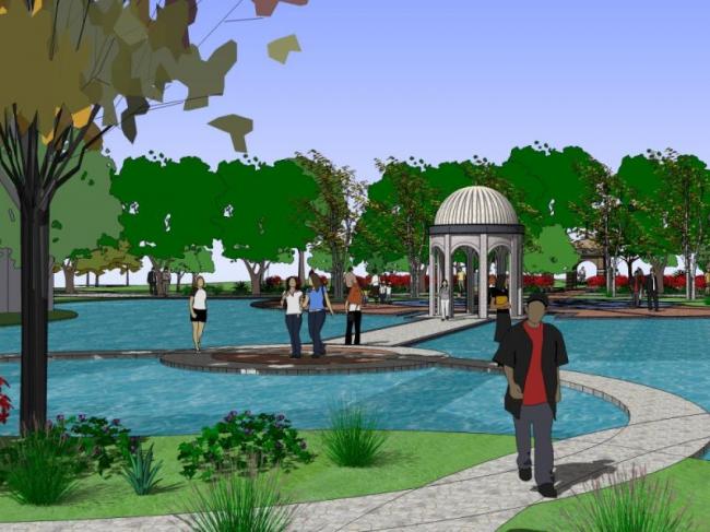 SketchUp Landscape Models: Community, Residential, and Classical Designs